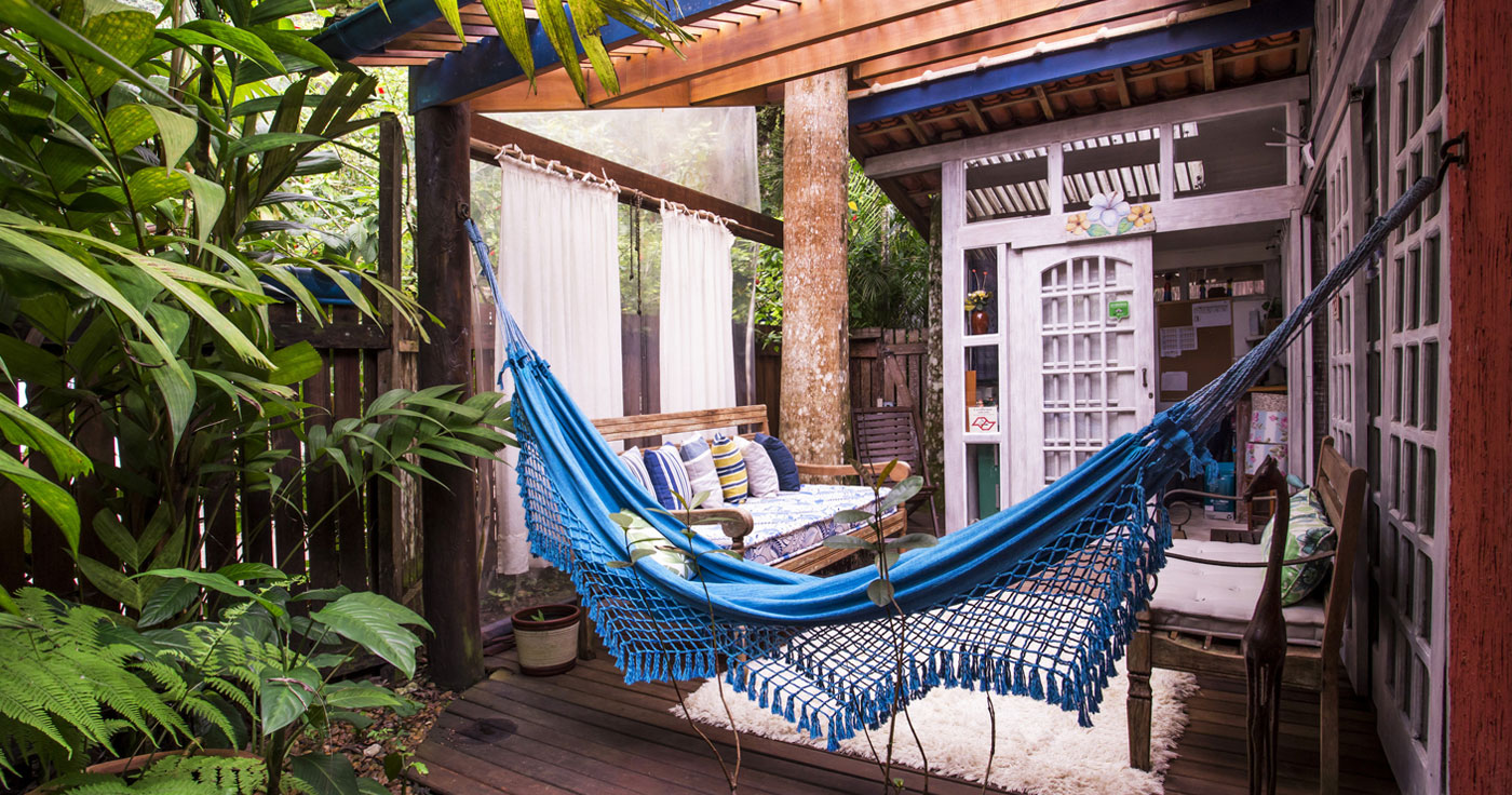 Gazebo Pousada Canto do Camburi